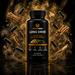 MAX MEN LONG DRIVE Capsules — Premium Herbal Performance Formula For Men 💪🌿