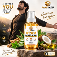 MAXMEN XTRA POWER SPRAY – Herbal Men’s Personal Care | 50ML