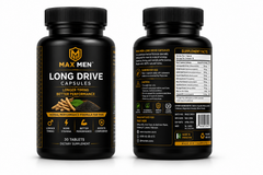 MAX MEN LONG DRIVE Capsules — Premium Herbal Performance Formula For Men 💪🌿
