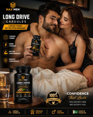 MAX MEN LONG DRIVE Capsules — Premium Herbal Performance Formula For Men 💪🌿