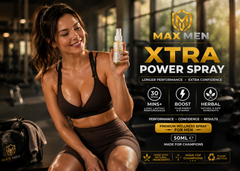 MAXMEN XTRA POWER Spray — Premium 🌿 Herbal Wellness Formula | Oil-Based Performance Spray For Men