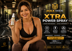 MAXMEN XTRA POWER Spray — Premium 🌿 Herbal Wellness Formula | Oil-Based Performance Spray For Men